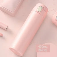 450ML Thermos Water Bottle Stainless Steel Insulation Vacuum Flasks Cup Keep Cold and Hot Mug Vacuum Flask Car Water Bottle